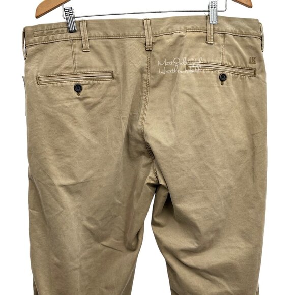 Haggar Life Made Simple NWT Paddox Twill Straight Leg Pants Size 40/32 - Picture 4 of 9